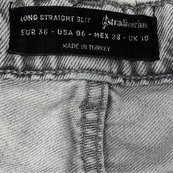 Stradivarius Long Straight Jeans - Picture 3 of 8